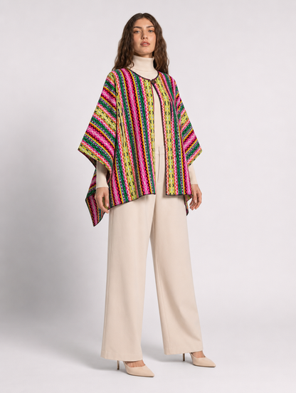 Raymi ruana doble faz - cara neon, tres cuartos