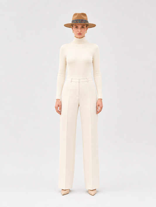 Qocha sombrero camel - frontal