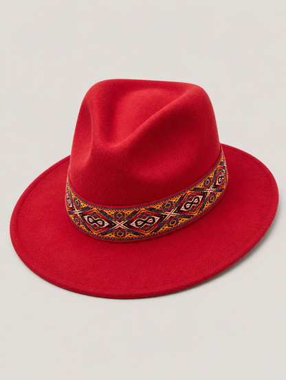 Paqari sombrero rojo - producto solo
